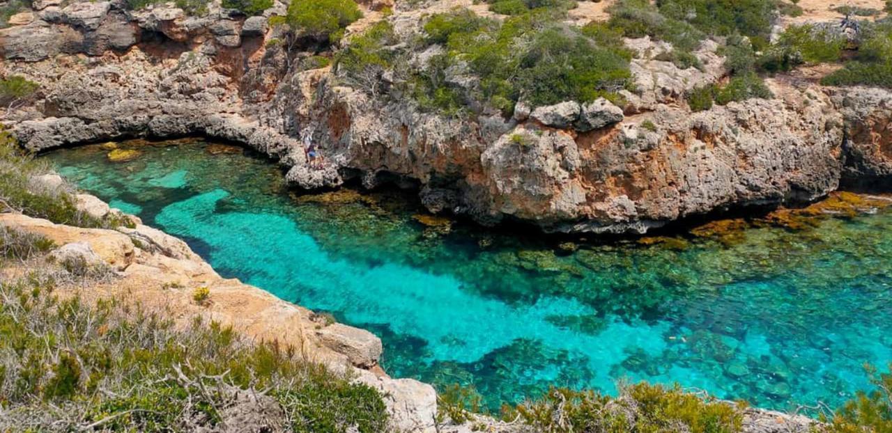 *Casa Aguamarina* Villa Am Meer Cala Pi  Kültér fotó